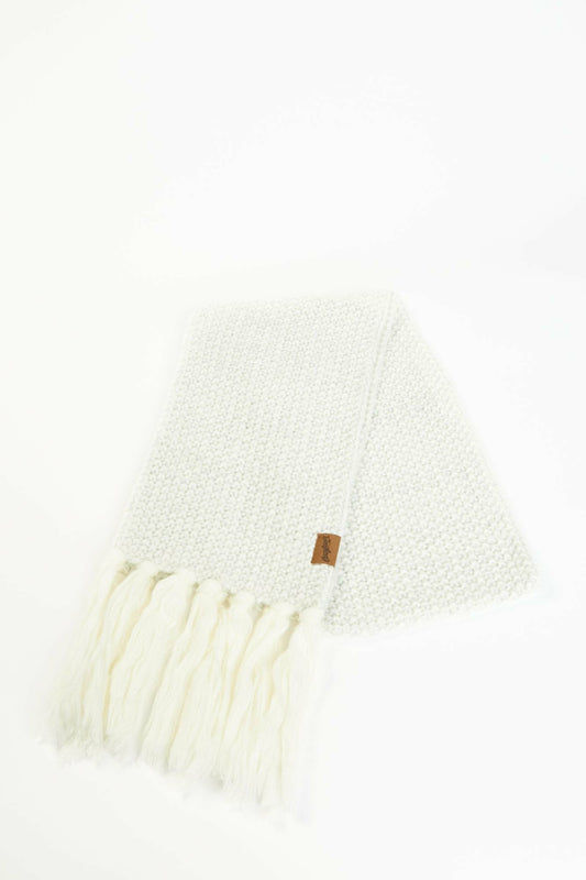 Idyllwind Clairmont White Scarf