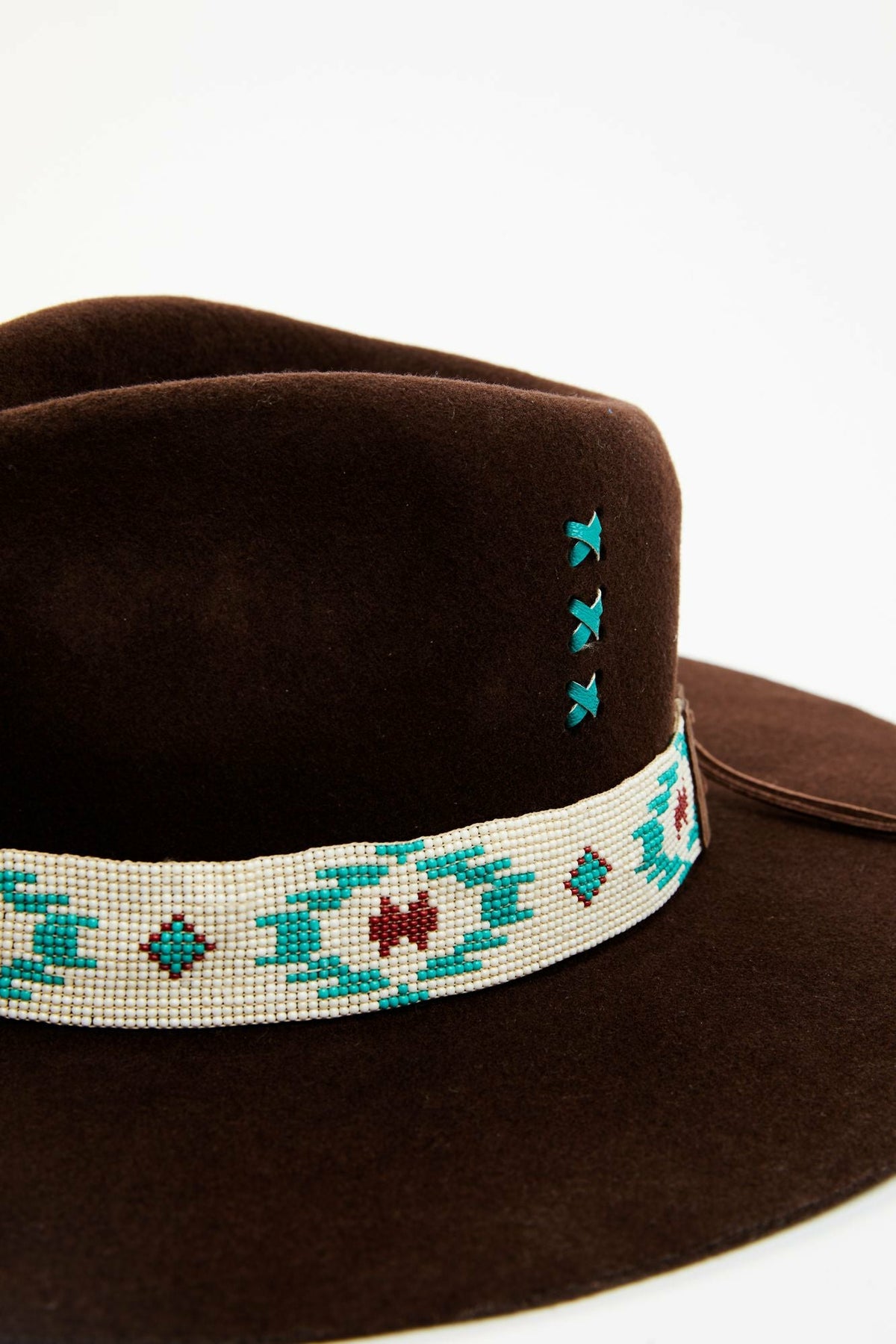 Idyllwind Oxbow Beaded Wool Felt Western Hat