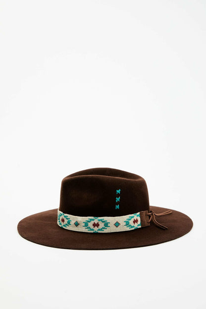 Idyllwind Oxbow Beaded Wool Felt Western Hat