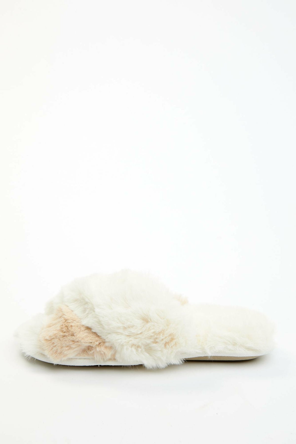 Idyllwind Aspen Cream Faux Fur Slippers