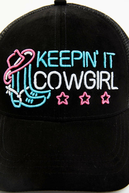 Idyllwind Keepin' It Cowgirl Neon Baseball Hat