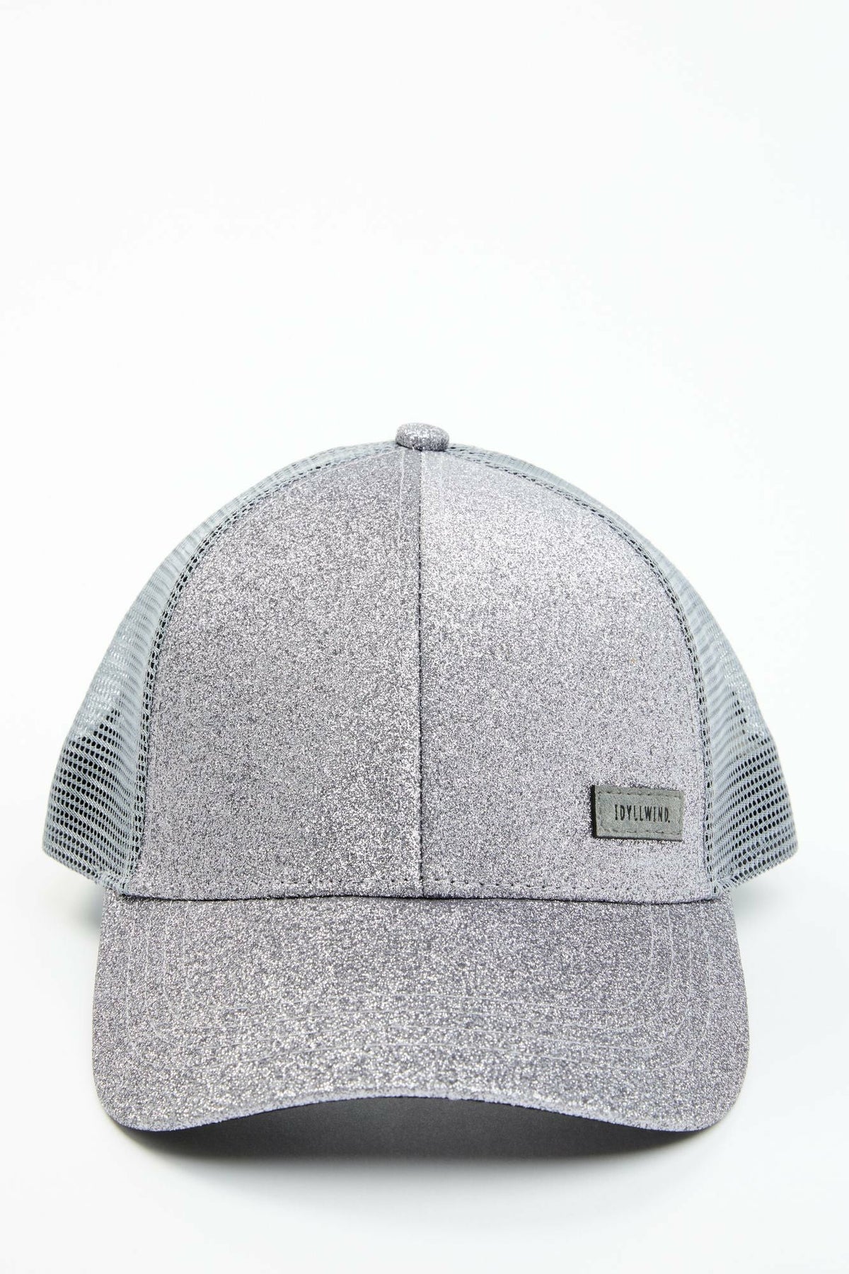 Idyllwind Silver Glitter Baseball Hat