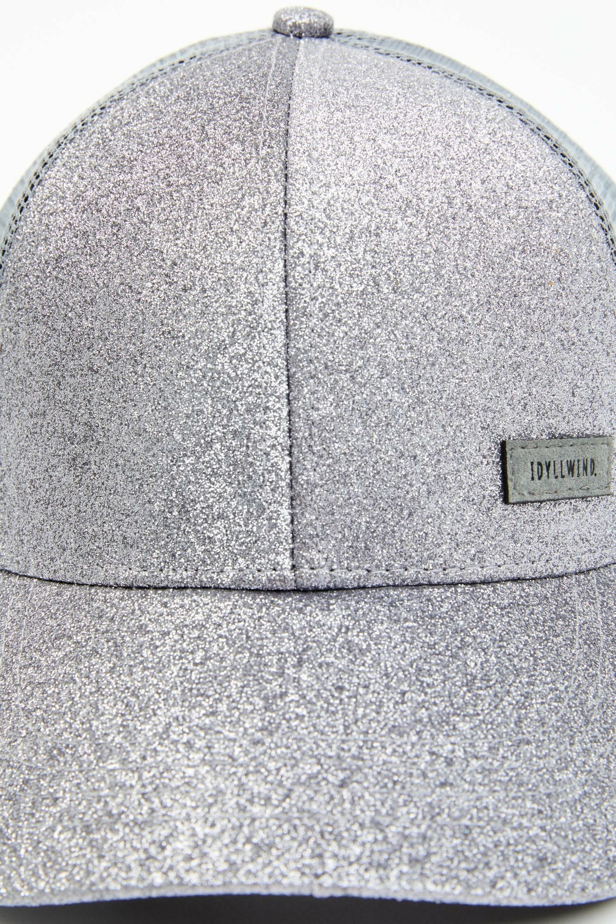 Idyllwind Silver Glitter Baseball Hat