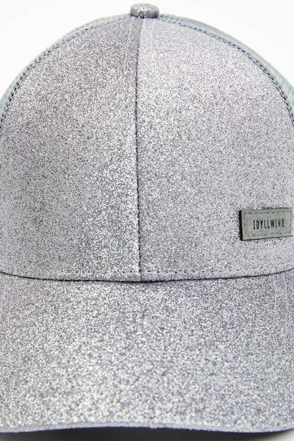 Idyllwind Silver Glitter Baseball Hat