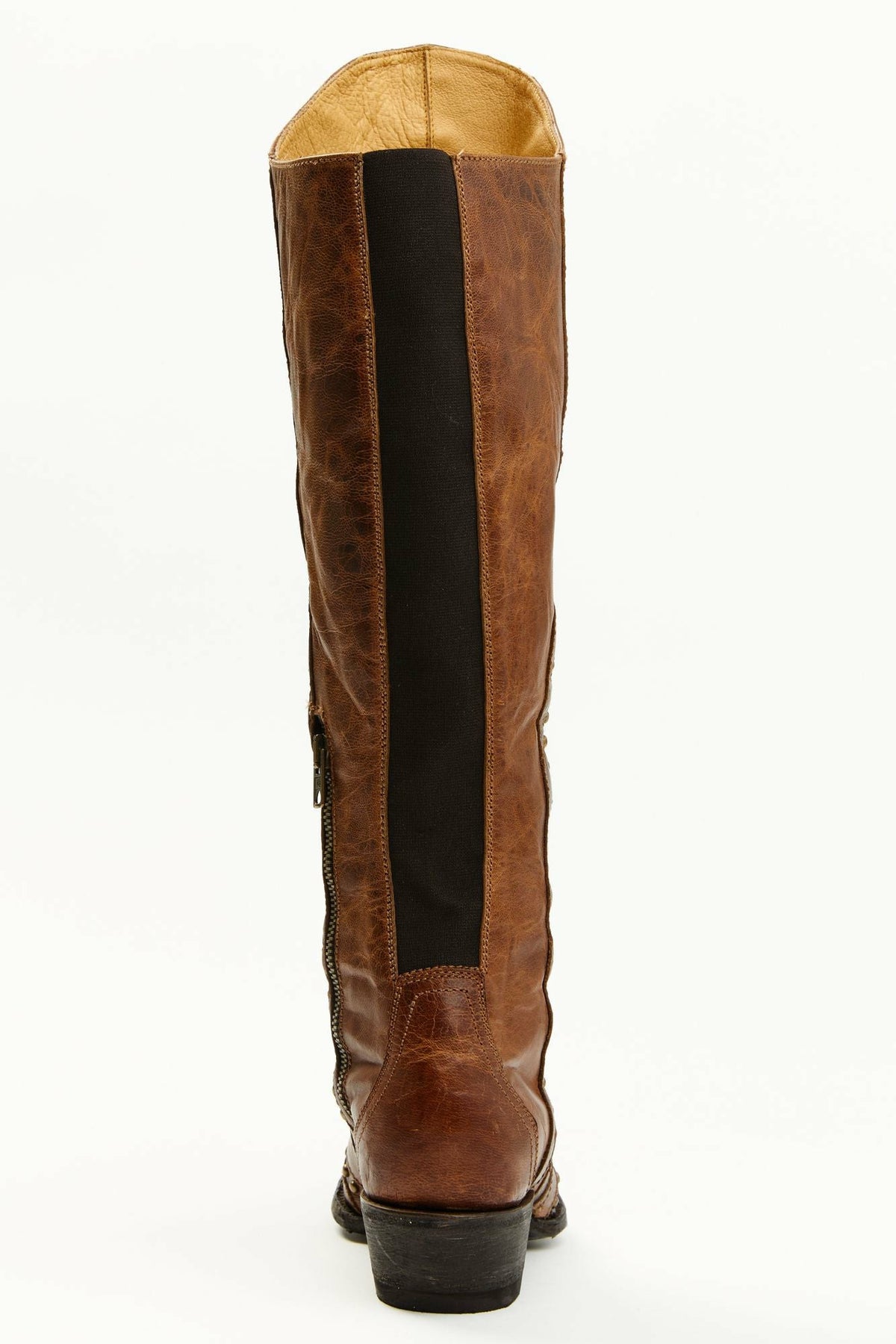 Idyllwind Straight Up Orix Goat Studded Leather Tall Western Boots - Snip Toe