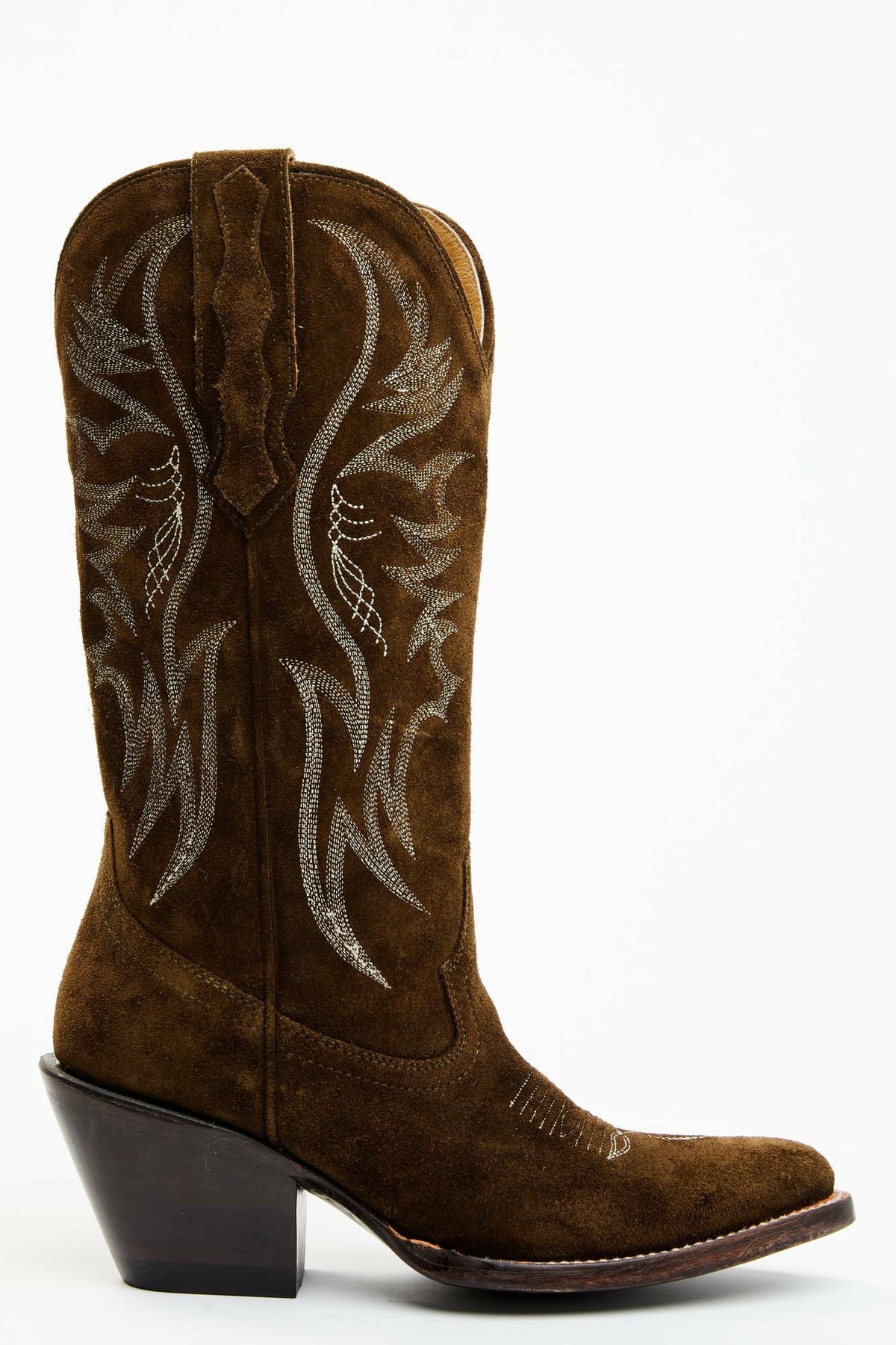 Idyllwind Charmed Life Olive Suede Western Boots - Round Toe