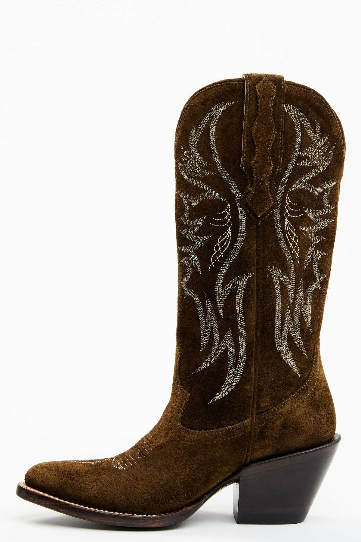 Idyllwind Charmed Life Olive Suede Western Boots - Round Toe