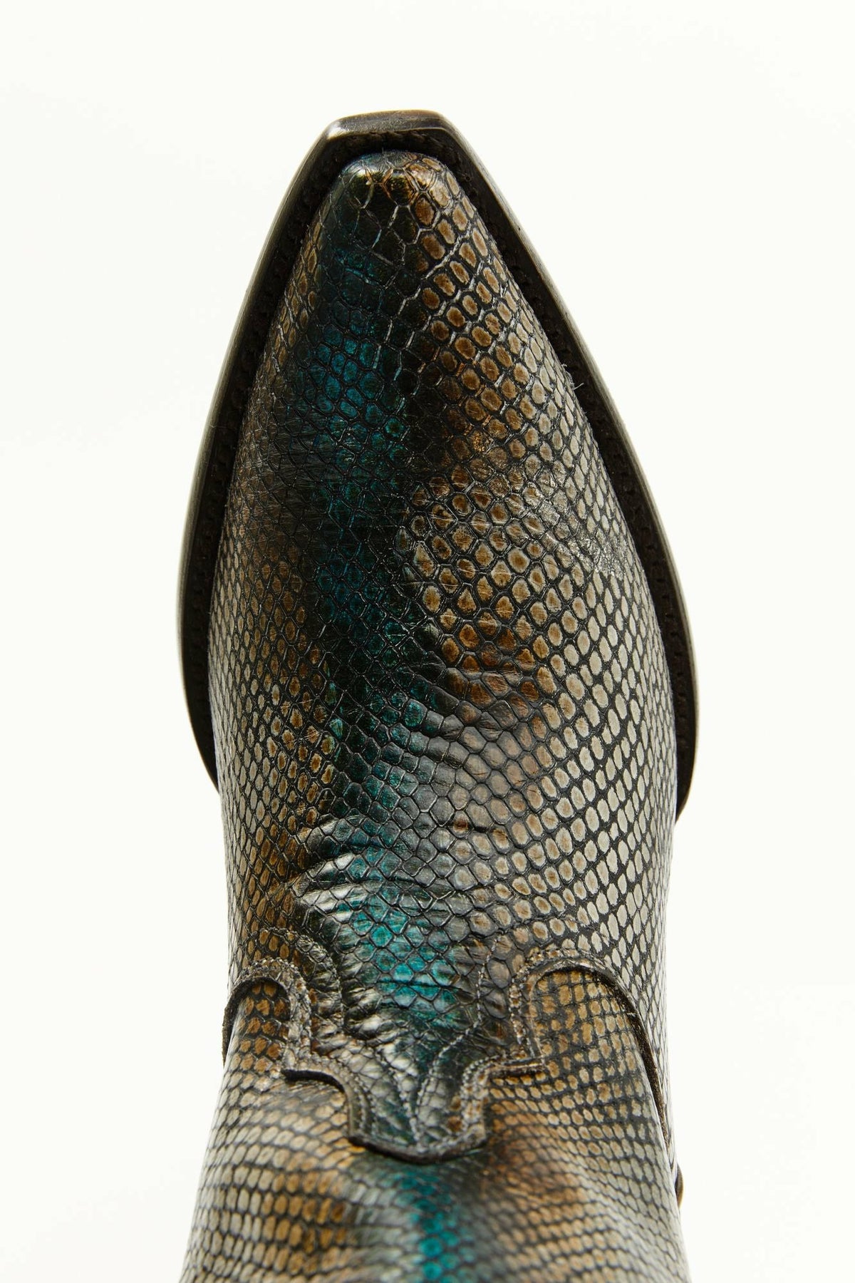 Idyllwind Strut Snake Print Leather Western Boots - Snip Toe