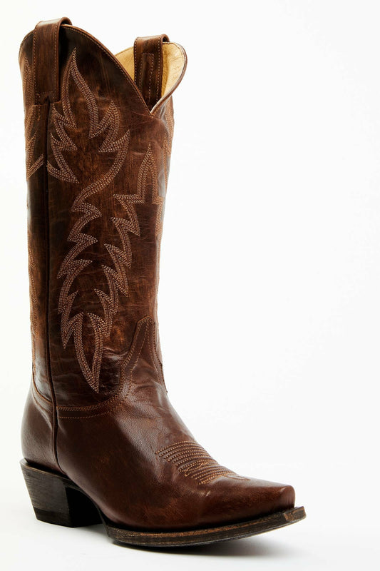 Idyllwind Wheeler Brass Brown Western Performance Boots - Snip Toe