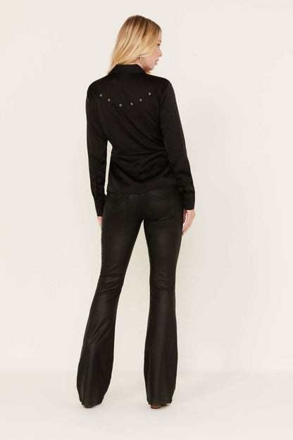 Idyllwind Jayme Coated High Risin Bootcut Jeans