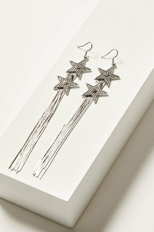 Idyllwind Skyline Star Fringe Earrings