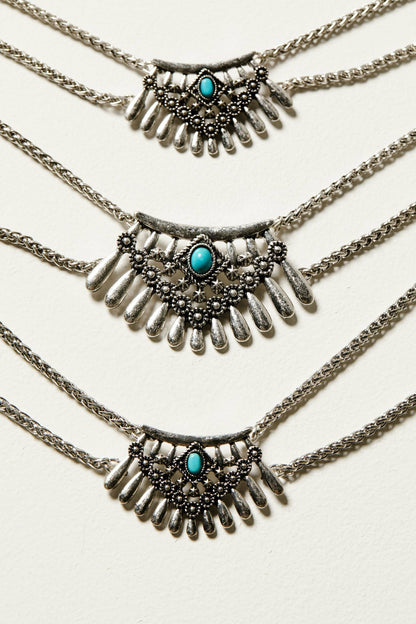 Idyllwind Montgomery Silver Multi-Strand Necklace