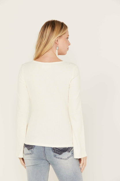 Idyllwind Wade Long Sleeve Henley Top