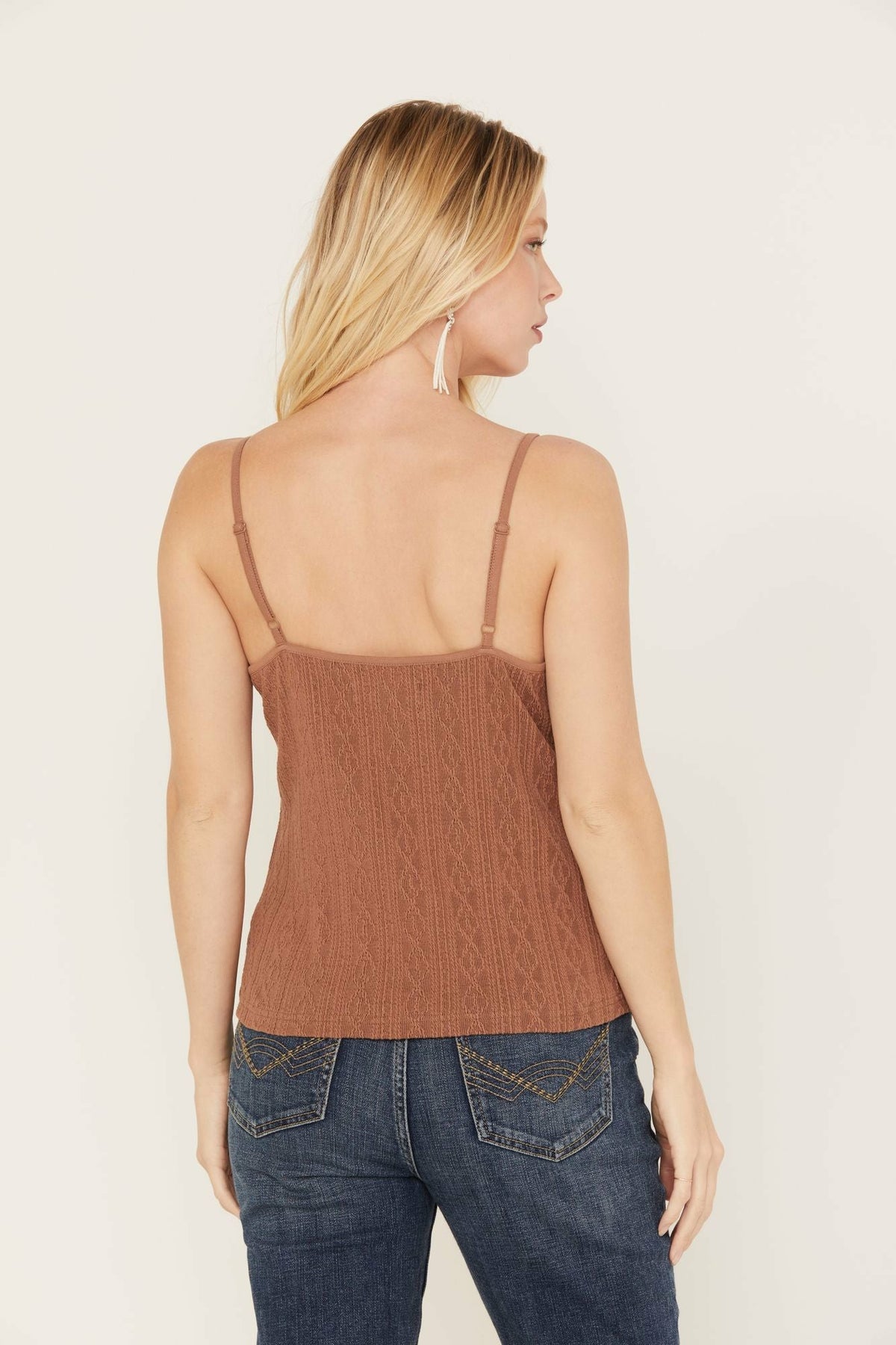 Idyllwind Ella Texture Cable Tank Top