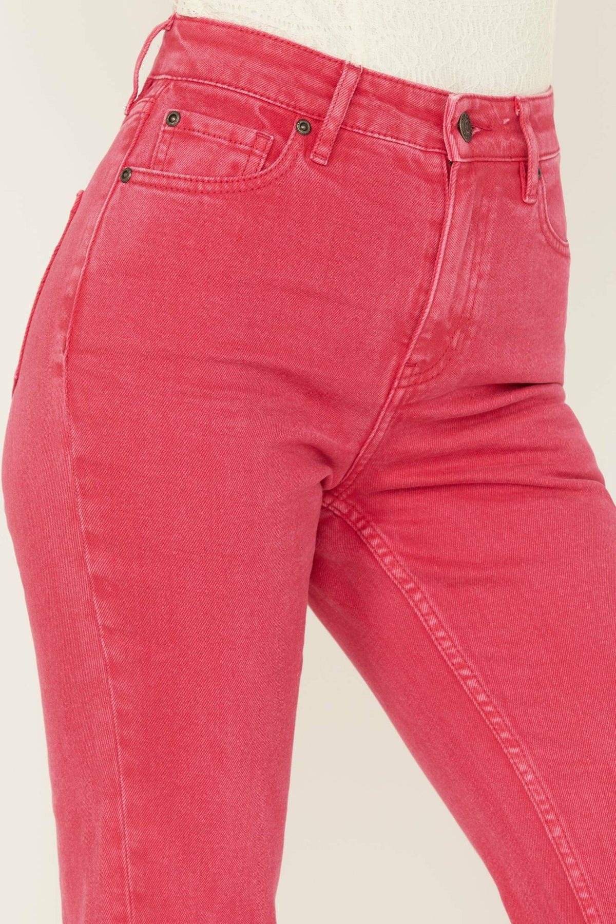 Idyllwind Cherry High Risin Kick Stretch Flare Jeans