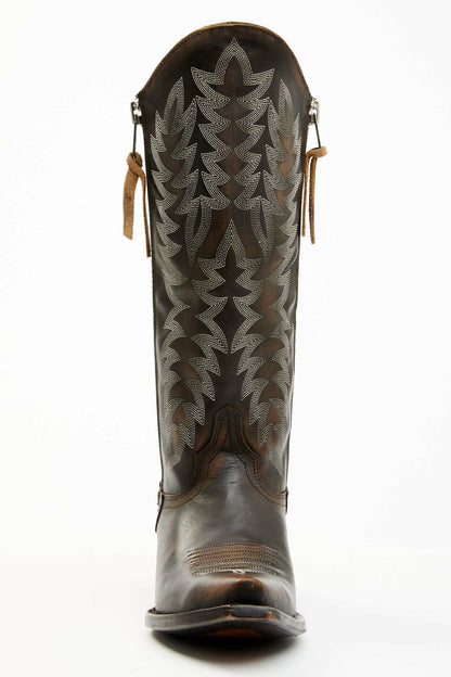 Idyllwind Latigo Side Zip Distressed Tall Western Boot - Snip Toe