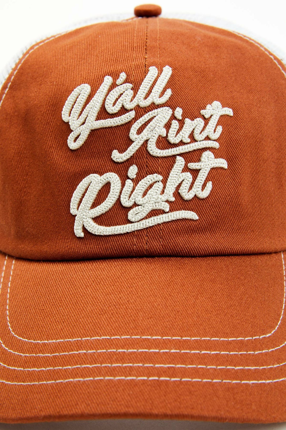 Idyllwind Rust Copper Y'all Ain't Right Baseball Cap