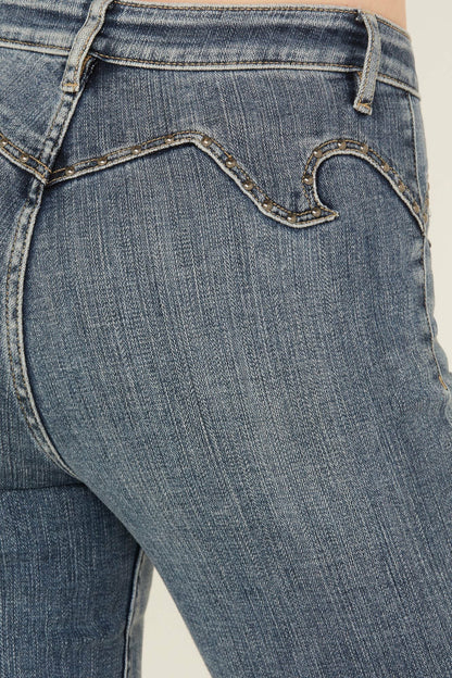 Idyllwind Beasley Gypsy High Rise Western Yoke Stretch Bootcut Jeans