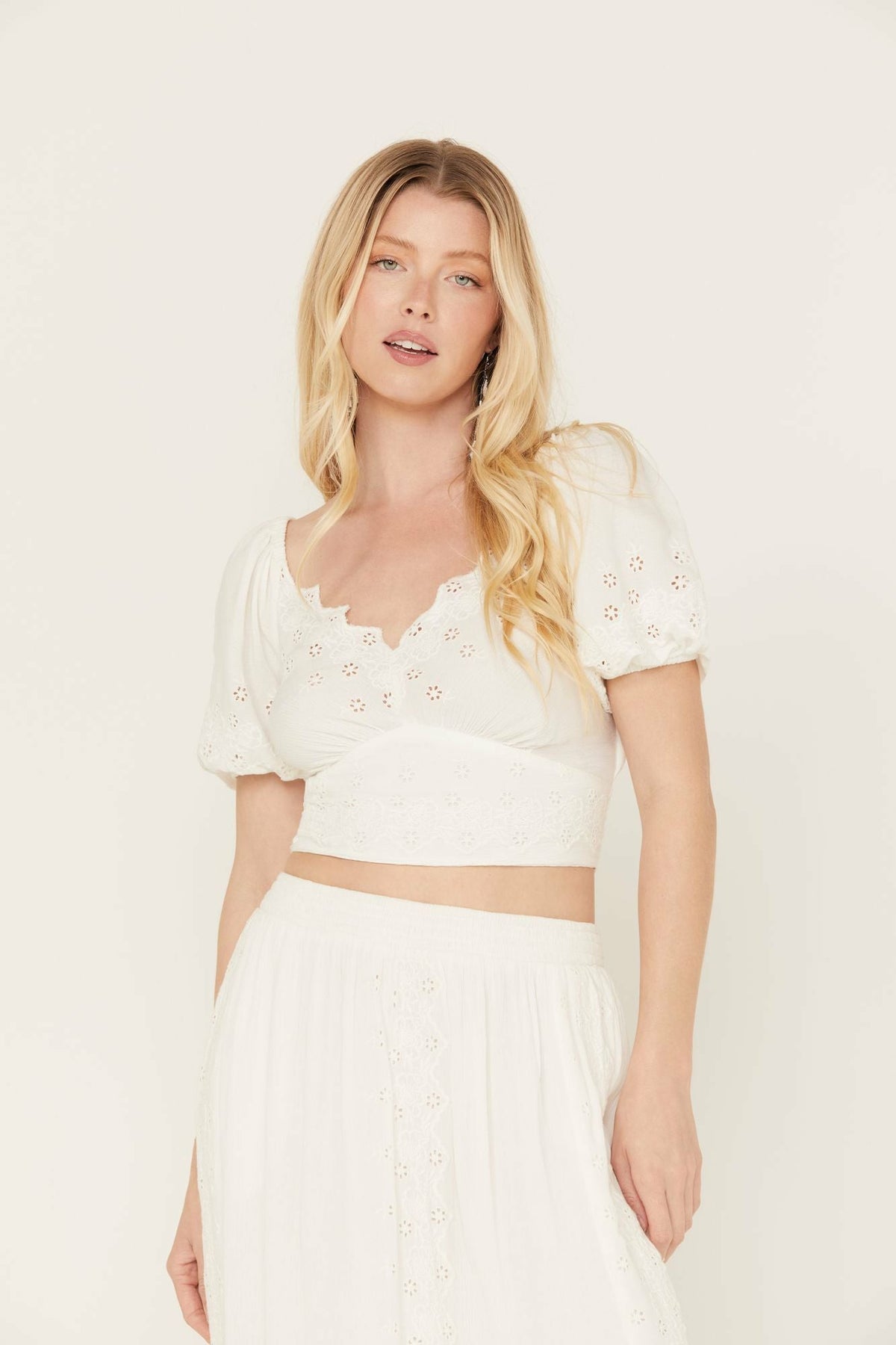 Idyllwind Peony Cropped Top