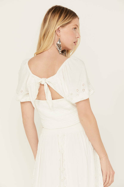 Idyllwind Peony Cropped Top