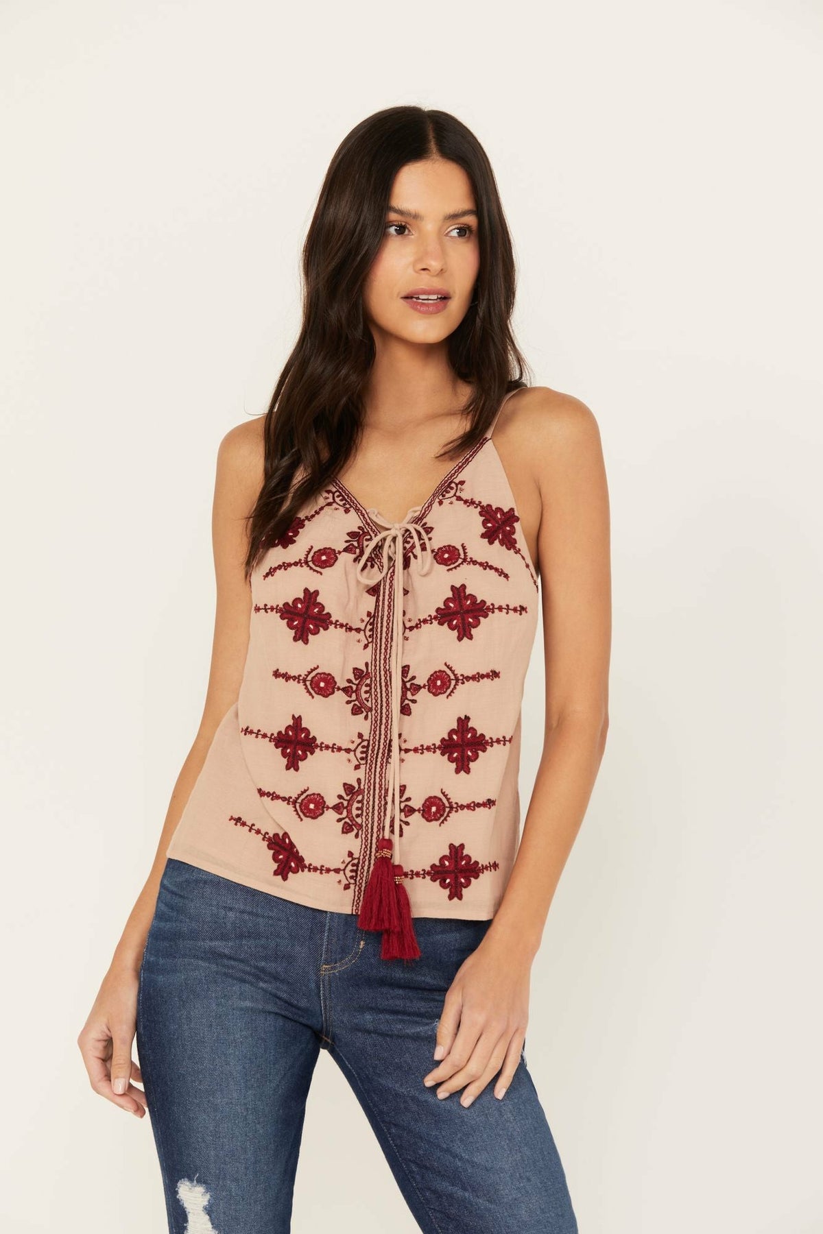 Idyllwind Laurel Embroidered Tank