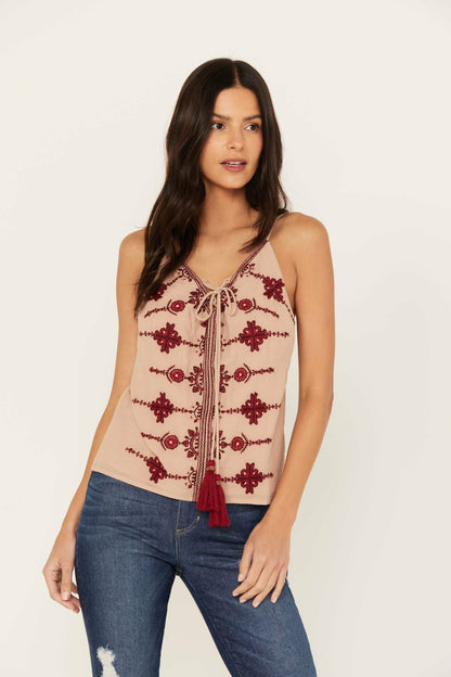 Idyllwind Laurel Embroidered Tank