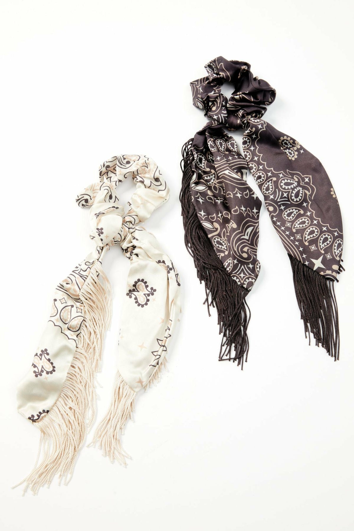 Idyllwind Annette Fringe Hair Scrunchies - 2 Pack