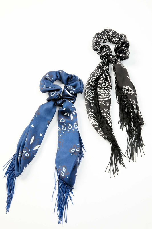 Idyllwind Annette Fringe Hair Scrunchies - 2 Pack