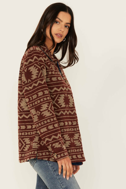 Idyllwind Marie Southwestern Print Shacket