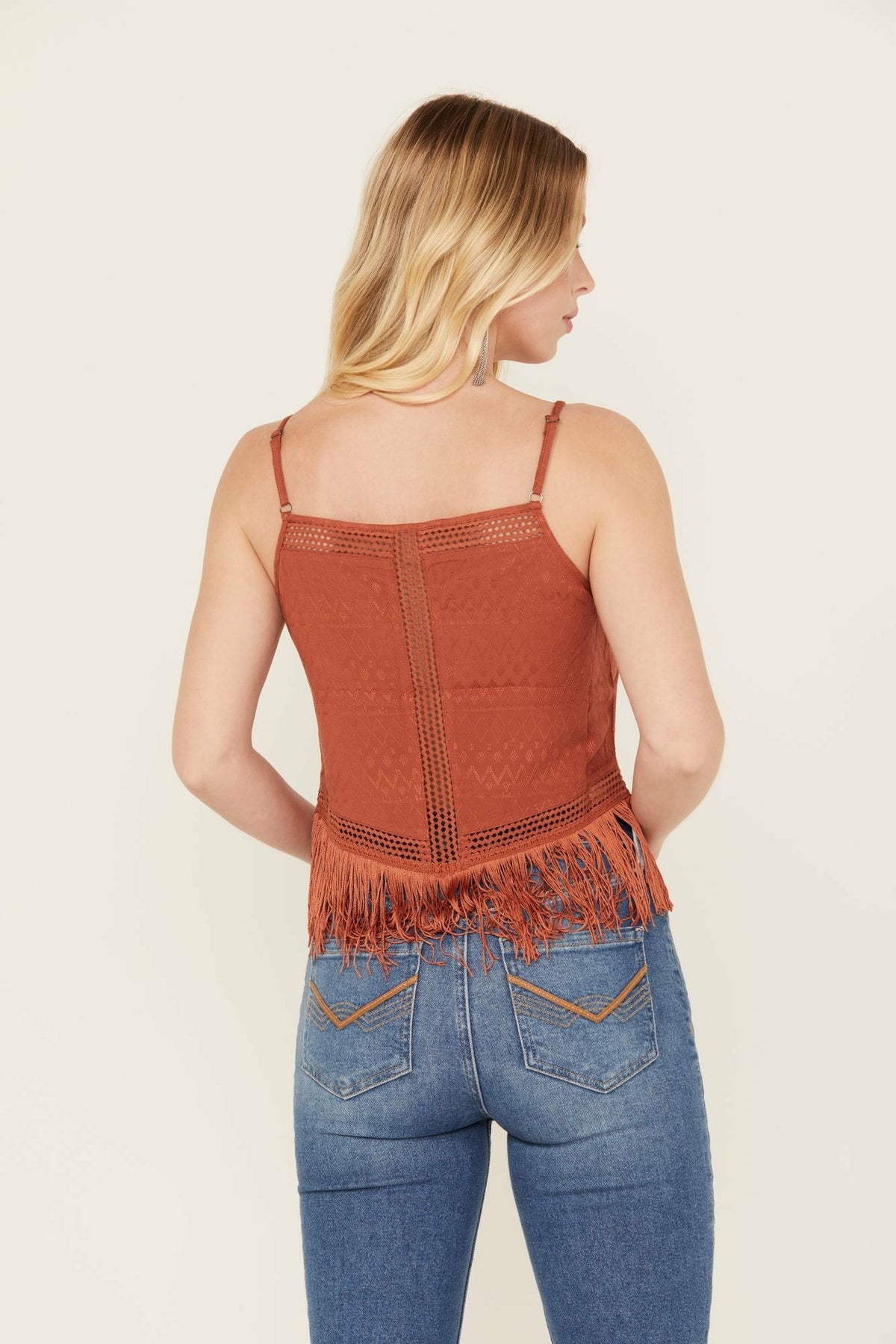 Idyllwind Briarwick Fringe Tank Top