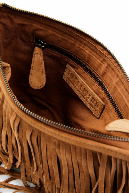 Idyllwind Darlington Court Suede Crossbody Handbag