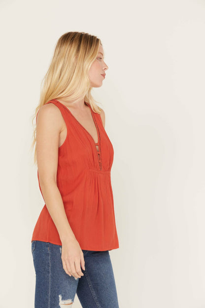 Idyllwind Rowan Embellished Tank Top