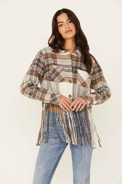 Idyllwind Walker Cropped Fringe Jacket