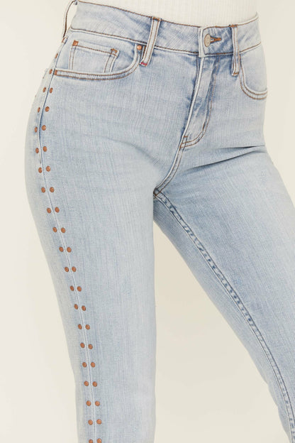 Idyllwind Granada Gypsy High Rise Studded Side Seam Bootcut Jeans