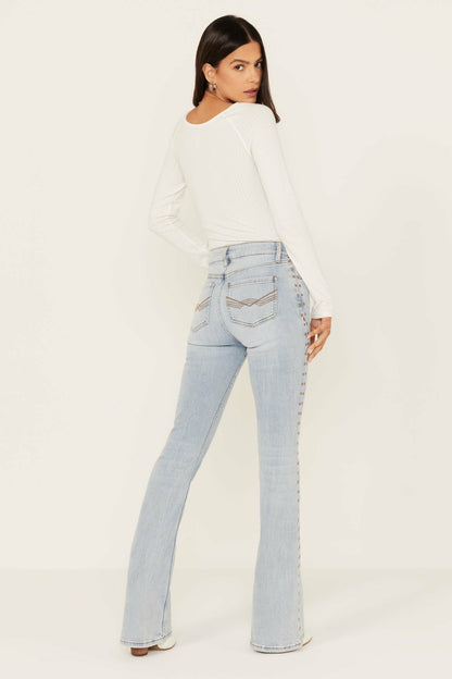 Idyllwind Granada Gypsy High Rise Studded Side Seam Bootcut Jeans