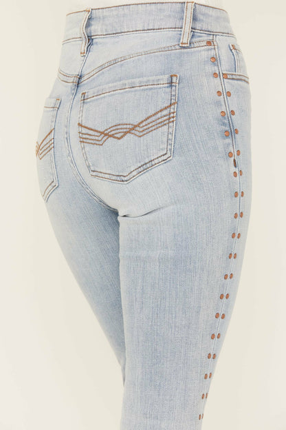 Idyllwind Granada Gypsy High Rise Studded Side Seam Bootcut Jeans