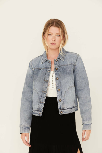 Idyllwind Barton Reversible Denim Blanket Jacket