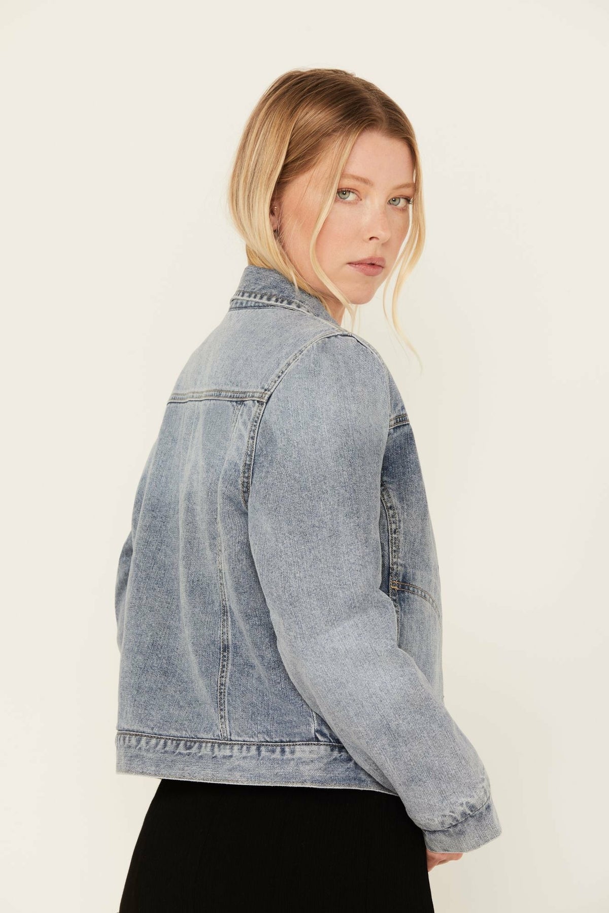 Idyllwind Barton Reversible Denim Blanket Jacket
