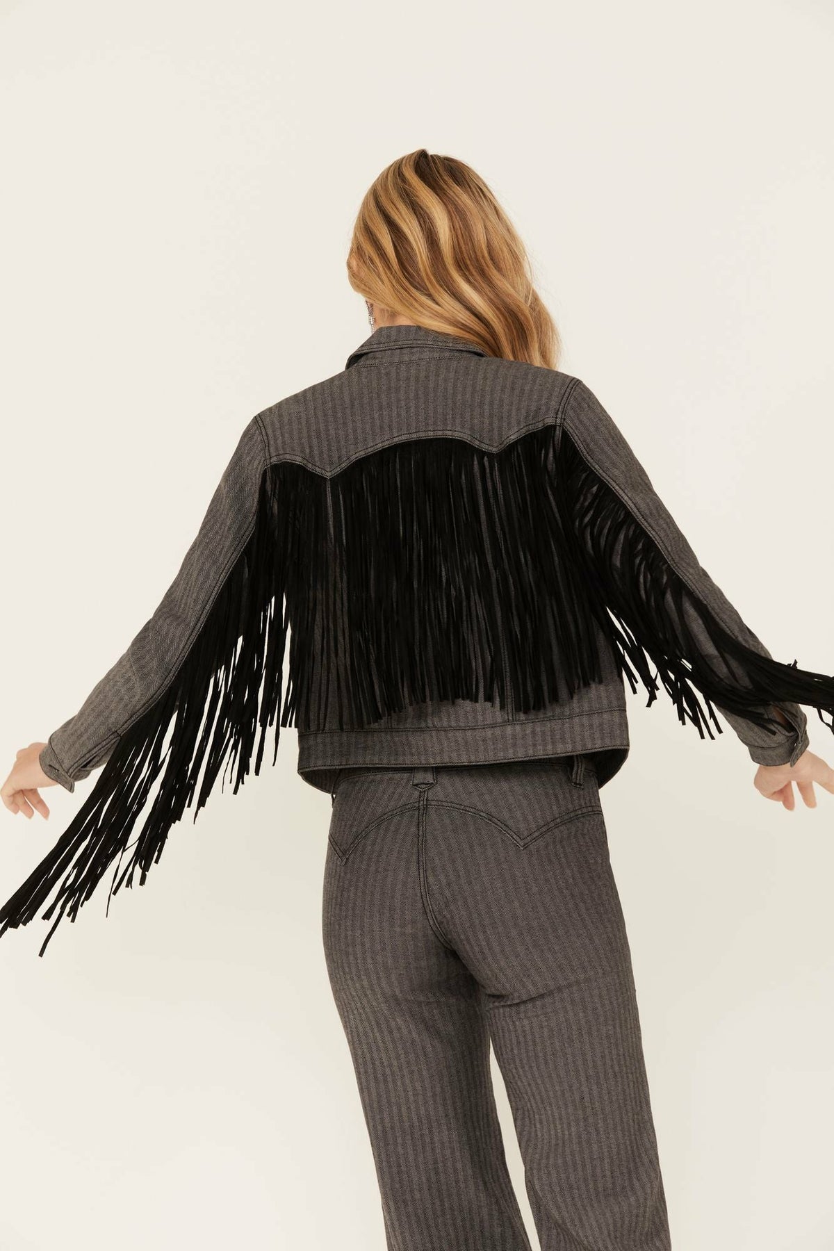 Idyllwind Annex Herringbone Fringe Jacket