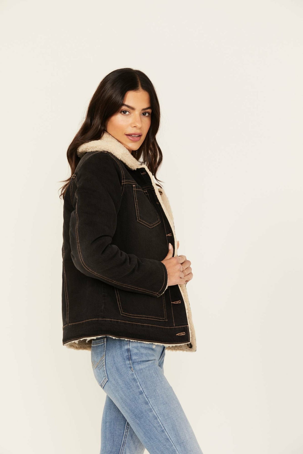 Idyllwind Blackburn Reversible Denim Sherpa Jacket