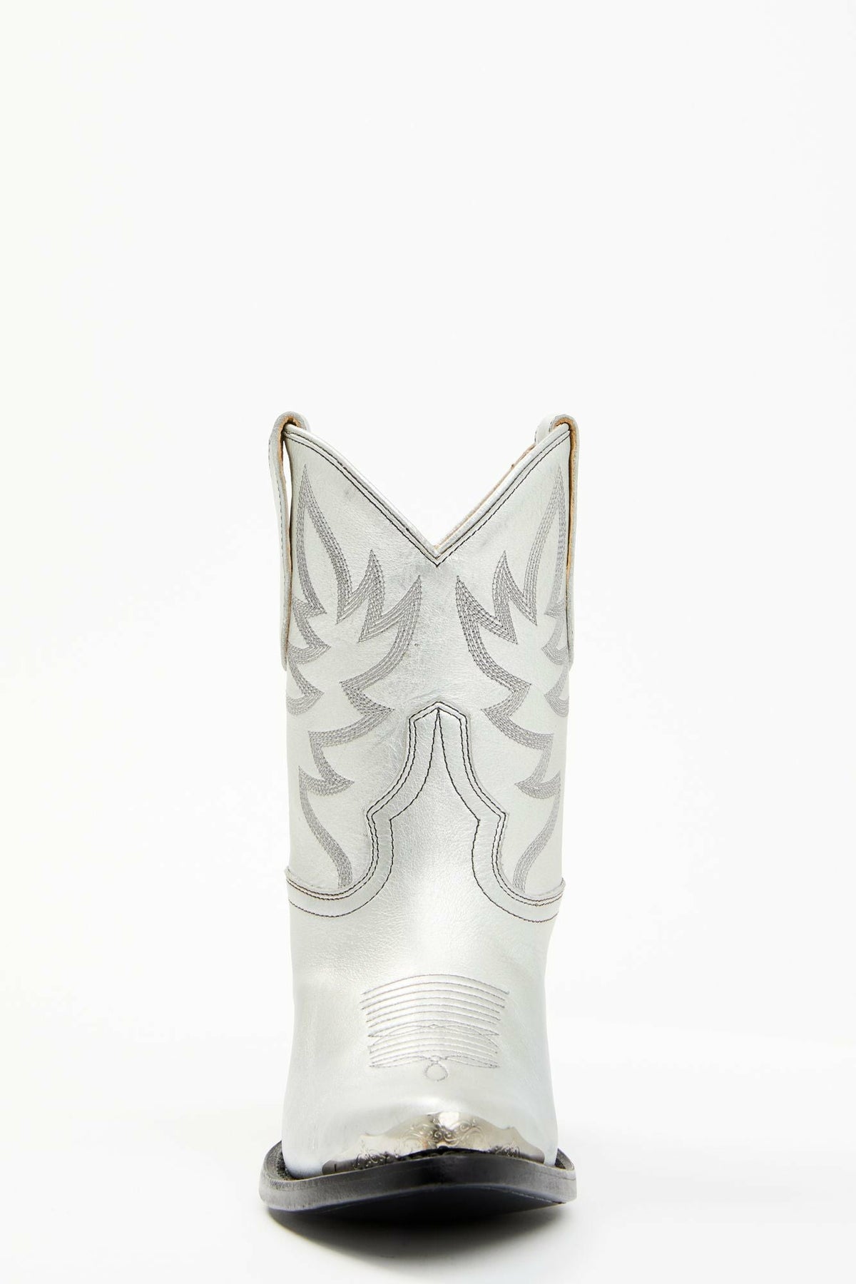 Idyllwind Wheels Silver Leather Western Booties - Round Toe