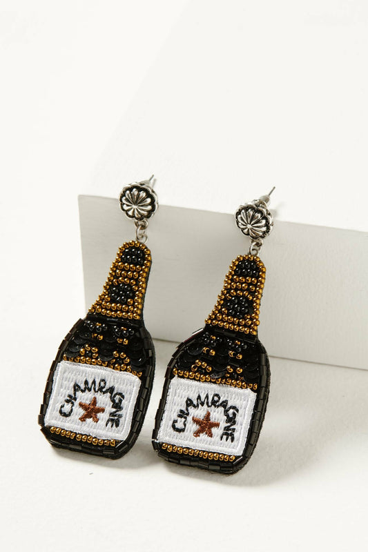 Idyllwind Laramie Champagne Beaded Earrings