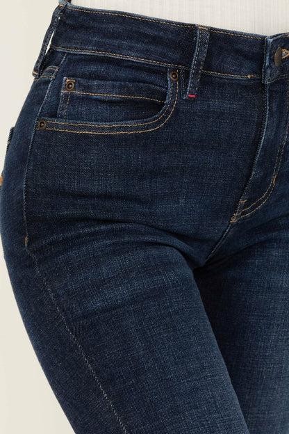 Idyllwind Rebel Janie Dark Wash Mid Rise Bootcut Jeans