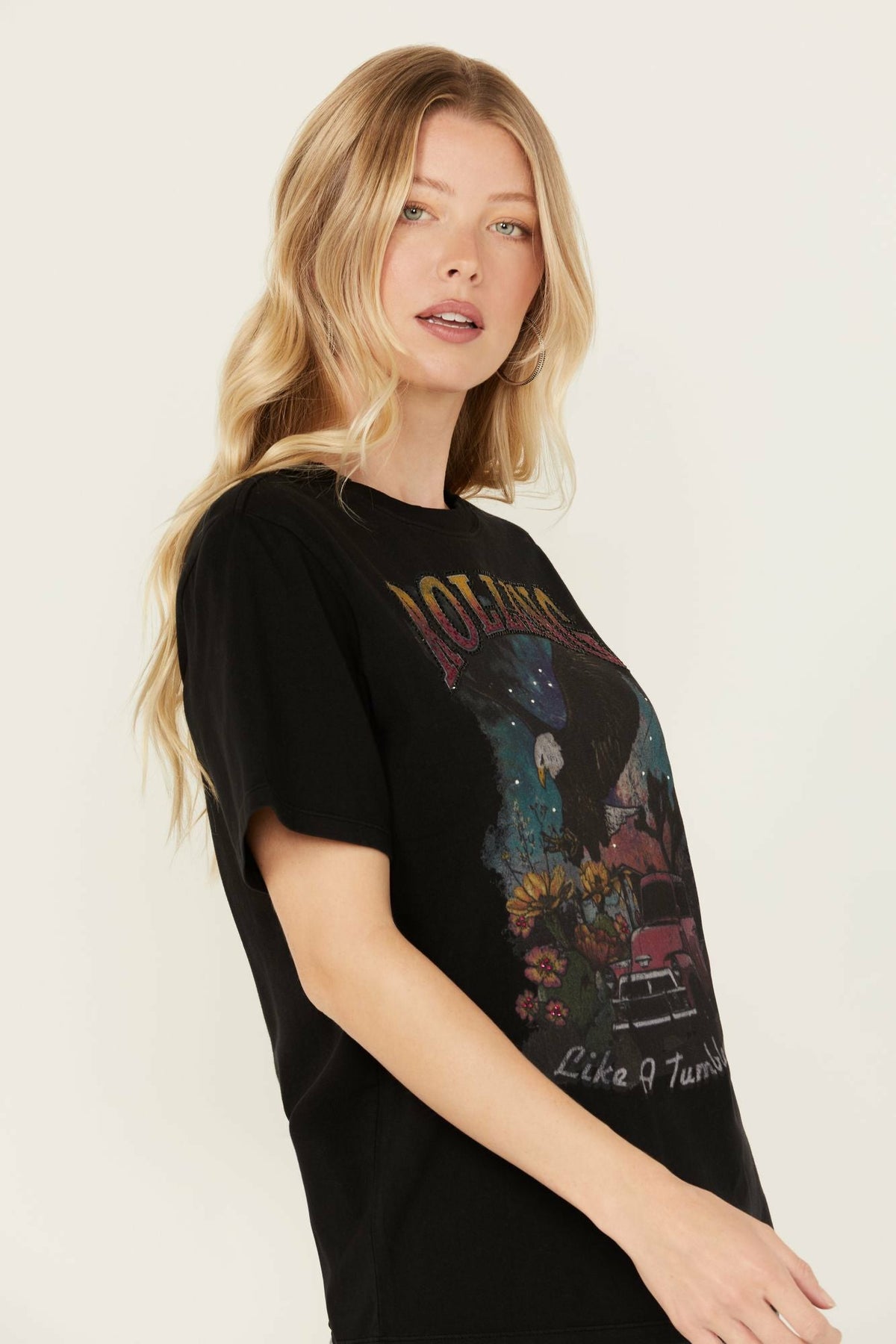 Idyllwind Rolling Rhinestone Short Sleeve Graphic Tee