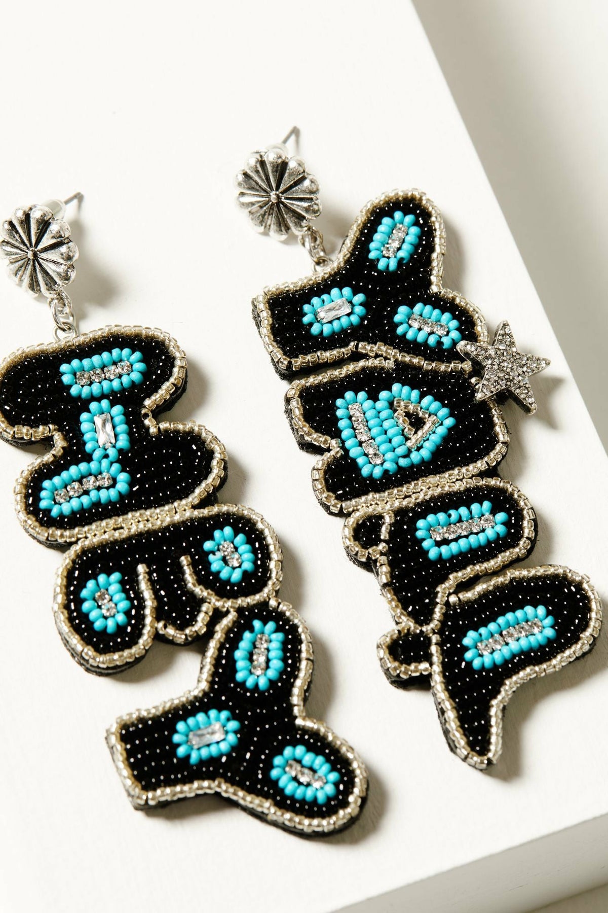 Idyllwind Hey Y'all Turquoise Beaded Earrings