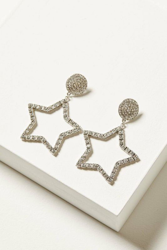 Idyllwind Jeanette Star Rhinestone Earrings