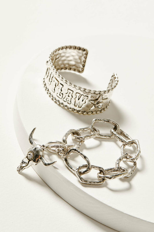 Idyllwind Tyndale Outlaw Cuff Bracelet Set - 2 Piece