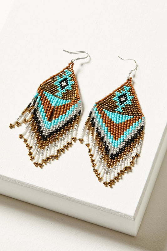 Idyllwind Southwestern Trail Fringe Bronze Earrings