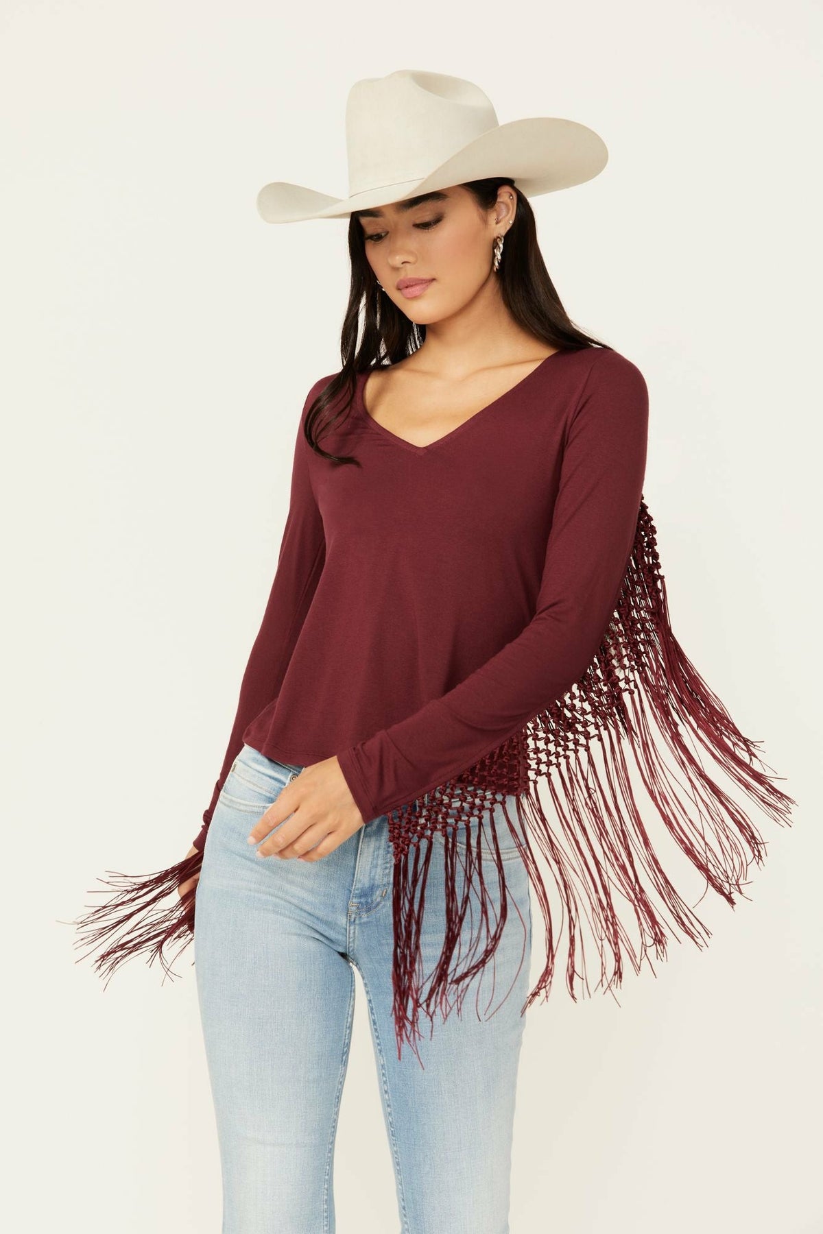 Idyllwind Elsie Kimono Fringe Top