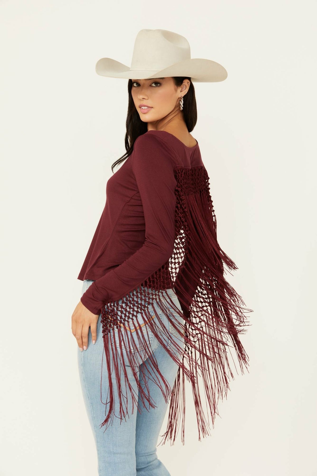 Idyllwind Elsie Kimono Fringe Top